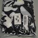 Puletasi Samoan Traditional 2 Piece Outfits for Women Short Sleeve Crop Top and Maxi Skirt Sets Puletasi Dress (3X-Large, Black Tribal Polynesian Hibiscus Flower)