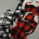 Hudson Baby (12-18 Months Infant, Red Black White Plaid)