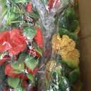 Artificial Flowers for Outdoors Spring Decor, 6 Bundles UV Resistant Realistic Faux Silk Hanging Flowers, Fake Plants for Planter Indoor Outside Garden Porch Patio Balcony Yard Farmhouse