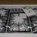 34 Inch Dual Fuel Sealed 5 Burners Stainless Steel Gas Cooktop Drop-In Hob DK258-A01 Cooker, 34inch*20inch*4inch