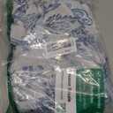 Elrene Home Fashions Westport Floral Tie-Top Sheer Window Curtain Panel, 52" x 84" (1), Indigo