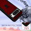 2 x for Google Pixel 8 Pro Case Women - Cute Girls Boys Cover Cool Kawaii Aesthetic Unique Design Red Heavy Duty Protective Shockproof Military Grade Teens for Google Pixel 8 Pro Phone Cases