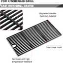 740-0780 720-0745B Grill Replacement Grates Parts for Kitchenaid Grill Replacement Parts 720-0745 720-0745A 810-0021 Jennair Grill Grates Parts Grid Grates Parts 720-0720 Cooking Grates Parts