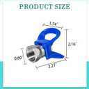 7/8" Thread 246215 RAC X Hand-Tight Tip Guard, Universal Fit for Graco Spray Equipment