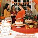 2 x Little Pumpkin Drinks Please Help Yourself Sign for Baby Shower, 6x8 Inch Arch Wooden Sign with Stand, Fall Autumn Baby Shower Table Sign, Gender Neutral Party Decoration - UYL03