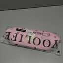 YOOLIFE Gifts for Women - Teen Girls Gifts | Initial Travel Makeup Bag | 8 9 10 11 12 13 14 15 16 Year Old Girl Birthday Gift, Mothers Day Gift for Women Mom Sister Daughter Wife Girlfriend Pink M