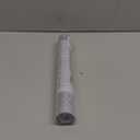 Haton Window Privacy Film Decorative Frosted Glass Window Film, Sun Blocking Stained Glass Clings, Static Cling Removable Stickers for Home Door Coverings, Lattice Pattern 11.8" x 78.7" (Clear)