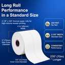 3 1/8 x 230 Thermal POS Rolls for Epson Printers, BPA Free Thermal Printing Compatible with TM-T88 TM-T70 TM-T80 TM-T85 TM-H6000 T90 Series, Credit Card Machine & POS Printer Supplies, Pack of 24