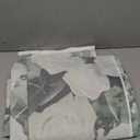 Non Slip Runner Rug Washable Area Rugs Blooming White Rose Carpet for Hallways Kitchen Laundry Room Bedroom