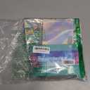 100 PCS Mylar Holographic Bags, Clear Resealable Bags, Scent Proof Bag, Bracelet Bag, Valentines Day Decorations Gift Baggies for Dulces, Lipgloss, Eyelash, Jewelry Packaging | 2.4x3.9 Inch