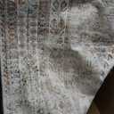 9x12 Area Rug Washable Rug: Ultra Soft Vintage Large Rugs for Living Room, Non-Slip Foldable Machine Washable Area Rugs, Low Pile Indoor Carpet for Bedroom, Nursery, Farmhouse (9'x12', Multicolor)