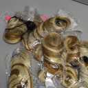 French Curly Braiding Hair 18 Inch 8 Packs - Pre Stretched Bouncy Braiding Hair- Loose Wavy Synthetic Hair Extensions For Black Women (18 inch 8 packs 27/613)