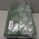 8PCS 6in6Ft Thickened Canvas Sand Bags for Flooding - Large Capacity, Reusable Sandbag Tubes with Drawstring, Green Flood Prevention Barriers Fits Home, Garage & Fence, Ideal Flood Supplies, Green