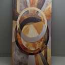 Abstract Geometric Wall Art Black Grey Gold Wall Decor Abstract Neutral Picture Living Room Modern Home Office Decor Boho Mid Century Modern Painting Poster Artwork Decorations 20x40