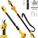 Pole Electric Pruning Shears Compatible with DEWALT 20V Battery