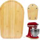 KAWENDE Mixer Slider Mat for Kitchenaid Stand Mixer, Bamboo Sliding Board for KitchenAid 4.5-5 Qt Tilt-Head Stand Mixer, Mixer Slider for Counter Sliding Tray for KitchenAid Mixer Mixers Accessories