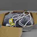 Homemate Heated Blanket Electric Throw - 50"x60" Heating Blanket Throw 1/2/4/6/8 Hours Auto-Off 10 Heat Level Over-Heat Protection Flannel Sherpa ETL Certification (01 - Light Grey)