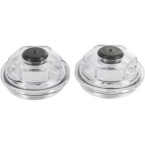 Oil Bath Dust Caps Compatible with Dexter 6k - 8K 8-218, 8-219 General Duty Axles Built After 1989 for Dexter 6K 7K 8K 2.75" Threads Trailer Axle Plastic Cover 21-35 23-29 Oil Caps K71-038-00 (2PCS