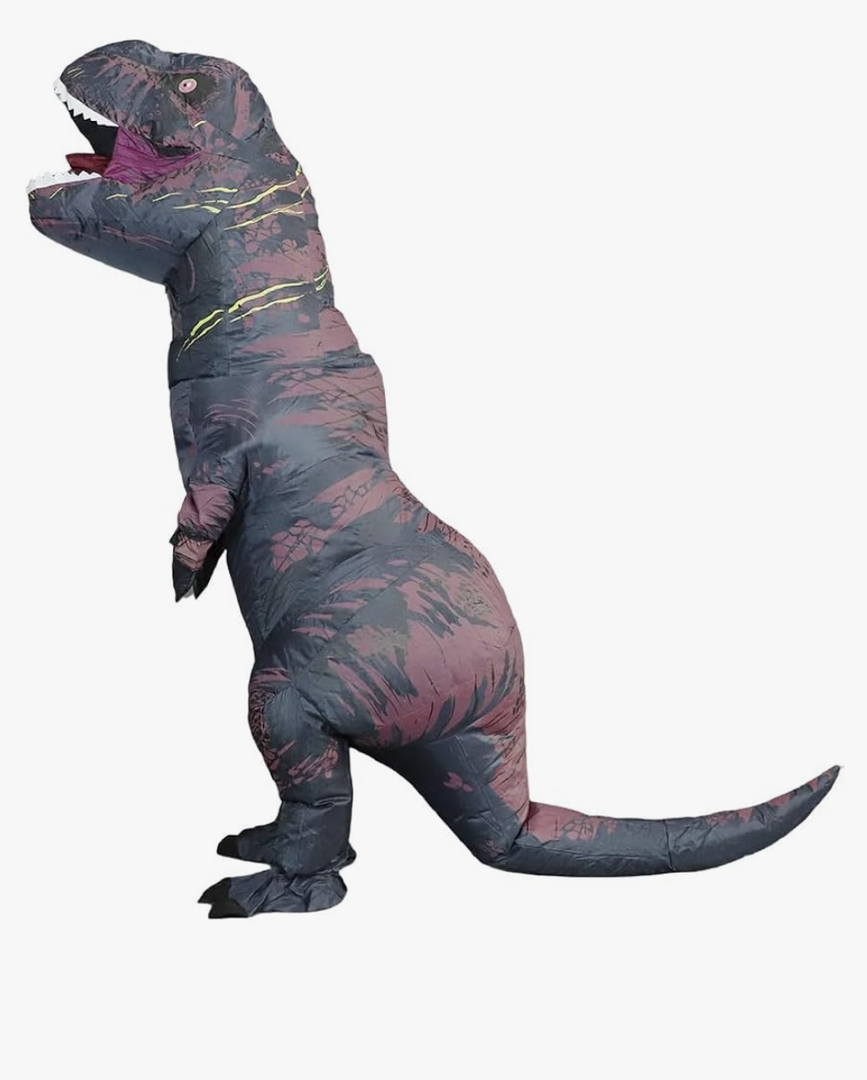 Inflatable Dinosaur Costume for Adult Halloween Dinosaur Costumes Blow up T rex Costume for Adults