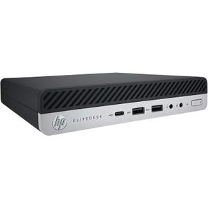 HP EliteDesk 800 G5 Mini - 9th Gen Intel Core i5-9500T 6-Core up to 3.70 GHz, 16GB DDR4 Memory, 256GB NVMe SSD, WiFi-6, Bluetooth 5.0, Intel UHD Graphics 630, windows 11 Pro, Mouse, Keyboard, Charger