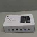 X1 Apple Home Key Tap to Unlock, iOS ONLY Fingerprint Keyless Entry HomeKit Door Lock, Keypad Deadbolt Lock Works with HomeKit Over Thread (Border Router Required), IP65 Weatherproof, Silver