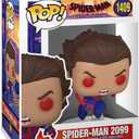 Funko POP! Marvel: Spider-Man Across The Spider-Verse - Spider-Man 2099 - Unmasked - Collectable Vinyl Figure - Gift Idea - Official Merchandise - for Kids & Adults - Movies Fans