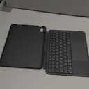 ESR iPad Air 11" (M3/M2) & 5th/4th Gen Flex Keyboard Case, Ultra-Light Magnetic Detachable Keyboard with Writing/Viewing Modes, Larger Precision Trackpad, Dark Gray