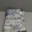 Abstract Washable Runner Rug 2x6, Hallway Rug Non-Slip,Woven Non-Shedding Thin Runners for Entryway, Kitchen, Laundry Room, Multi