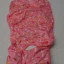 Kuoser Dog Surgery Suit, Comfy Dog Recovery Suit Female Doggie Onesie for Surgery, Post-Op Onesie for Female & Male Dogs, Soft Protective Wear, PinkRibbon XL (XL (Back:20.1-24.8'', Weight:42-75 LB))