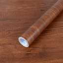 Abyssaly Wood Grain Contact Paper for Shelves, Brown Table Contact Paper Peel and Stick Wallpaper, Adhesivw Decorative Wood Vinyl Wrap for Desk and Cabinets 17.71" X 393.7"