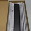 Peaha 10 Pack Kitchen Cabinet Handles 7-1/2 inch Black Pulls for Dresser Drawers Door Edge Finger Pull Aluminum Alloy Hardware