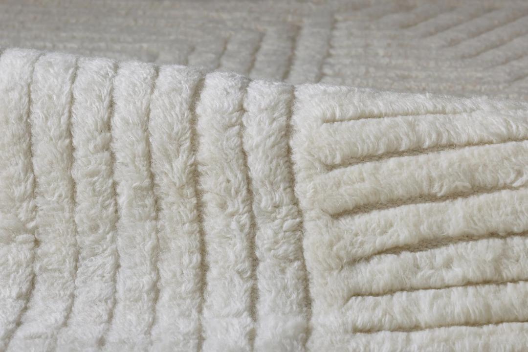White Rug 30x96 Inches