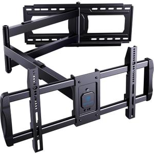 PERLESMITH Long Arm Full Motion TV Wall Mount for 42–90 inch TVs