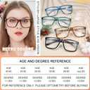 MARE AZZURO Oversized Reading Glasses Women Large Head Readers 1.0 1.25 1.5 1.75 2.0 2.25 2.5 2.75 3.0 3.5 4.0 5.0 6.0 (Brown)