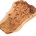 Root Carving Bamboo Serving Platter Fruit Bowl Salad Plate Snack Holder Multi-use Decorative Dish