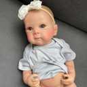 Lifelike Reborn Baby Dolls - Realistic Baby Girl Dolls Newborn Baby Girl with Food Toy Accessories