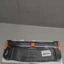 Firbon A4 Paper Cutter 12 Inch Titanium Paper Trimmer Scrapbooking Tool with Automatic Security Safeguard and Side Ruler for Craft Paper, Coupon, Label and Cardstock (Black)