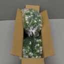 Artificial Flowers for Outdoors, Outdoor Faux Plants, 12 Bundles UV Resistant Realistic, Faux Flowers for Outdoor Planters, Spring Summer Home Garden Decoration, White