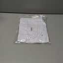 Women's Lounge Athletic Shorts with Pockets, 6.1" Sweat Shorts Women, Summer Casual Elastic Walking Running Shorts (White, M)