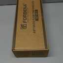 Forbena Bathroom Shelves for Wall Set of 2, White Nursery Floating Book Shelves for Kids Room, Small Wall Mount Bookshelf and Toy Storage Organizer for Baby Toddlers Teens Boys Girls Bedroom