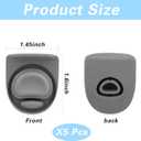 5PCS Replacement Parts for Owala Accessories, Replacement Stopper for Owala FreeSip 24oz 32oz, BPA-Free Silicone Water Bottle Top Lid Gasket Replacement Parts for Owala 16/19/24/32/40oz