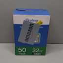 50 Pack (100-Piece) 32 oz Meal Prep Containers Reusable with Easy Open Lids, Sturdy Leakproof Food Safe, Microwave Freezer Dishwasher Safe, To Go Take Out Plastic Food Storage Pans with Lids, Blue