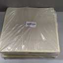 Linen Closet Organizers and Storage, Closet Storage Bins Basket Organizer, Foldable Organization Baskets with Mesh Window for Clothes Towels and Toys, 12.75" x 12.75" x 9", Beige, 4 Pack