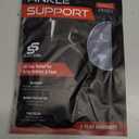 Sleeve Stars Ankle Brace for Women & Men, Ankle Wrap for Sprained Ankle, Compression Sleeve for Plantar Fasciitis Relief, Easy Customizable Support: w/Removable Strap (Single/S:9"-10"/White)