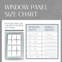 Elrene Home Fashions Matine Weatherproof Tab-Top Indoor/Outdoor Solid Color Curtain Panel for Porch, Pergola, Patio, Deck, 52W x 95L, Ivory