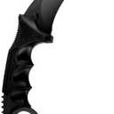 Karambit Trainer Knife Without Cutting Edge Karambit Practice Training Knife with Sheath for Beginner 100% Safe Trainer Tool