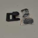 Non Slip Mattress Gaskets, Mattress Holder in Place Gripper for Metal Bed Frame, Keep Mattress from Sliding Gripper, Adjustable, 6 PCS, Black