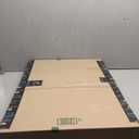 Halfday Convertible 2-in-1 Garment Duffel Weekender Bag 45L | Wrinkle-Free Travel, Hanging Suit Compartment, Shoe Pockets, Trolley Sleeve. Durable & Water-Resistant Carry-On, Stone