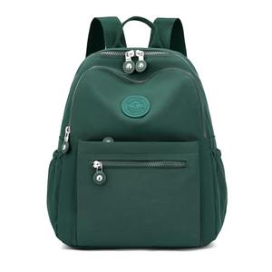 Tanweibago Mini Nylon Women Backpacks,11L Small Ladies backpacks Casual Lightweight Women Shopping Travel Daypack (Dark Green)
