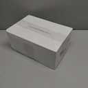 Funtery 12 Pcs LED Flameless Christmas Tree Taper Candles, 9.7" Real Wax Battery Operated Candlestick Lights with Remote Timer and 3D Flickering Flame for Home Decor(White,Classic)